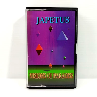 Japetus Visions of Paradise Australian New Age Vintage Audio Cassette Tape 1986 - Image 1 of 4