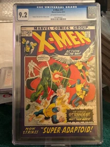 X-Men (Uncanny) #77 CGC 9.2, OW/WP, aplicación Super-Adaptoid, Thomas & Stan Lee (1972) - Imagen 1 de 4