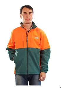 Forstjacke Waldarbeiterjacke SoftShell atmungsaktiv 46/48 Sanddorn o Forest-Jack - Bild 1 von 3
