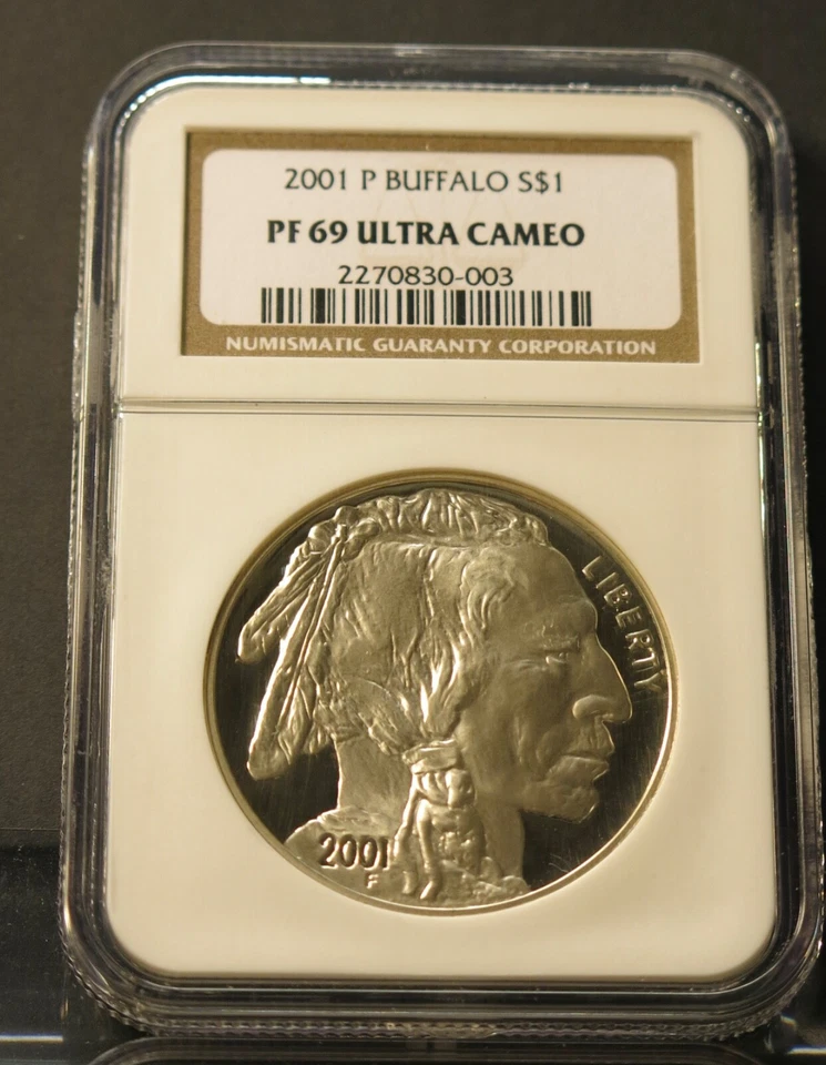 2001 P  BUFFALO. PF 69. NGC - Image 1 of 1