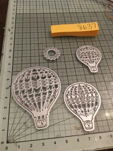 Hot air balloons die set ref8637 SALE - Picture 1 of 1
