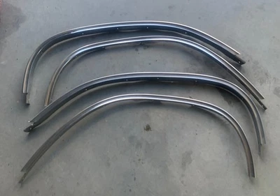 1966 Buick Skylark Gran Sport Wheel Opening Moldings   Excellent - Image 1 of 4