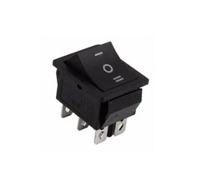 Switch 6-Pin Off 12V 25*32mm Black Large On Rocker Switch High Quality - Picture 1 of 4