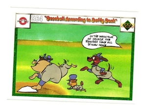 1990 Comic Ball 564 573 Baseball nach Daffy Duck / Curve Ball Dodgers - Bild 1 von 2