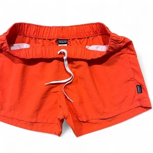 Pantalones Cortos Patagonia Para Mujer M Naranja Nylon Apenas Bolsos Cordón 2014 - Imagen 1 de 6