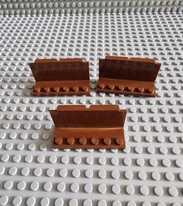 Lego Homemaker Asiento Ventana 2x6x2 1/3 Marrón Antiguo 3 Piezas 679 230 231 232 P28 - Imagen 1 de 1