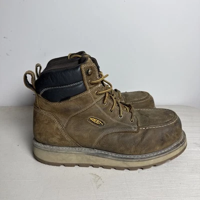 Botas de trabajo Keen Cincinnati 6" utilitarias punta Mc impermeables punta de acero para hombre 12 EE Foto 1 de 4