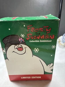 Frosty The Snowman Wackelkopf Limitierte Ergänzung.  6 Zoll groß - Bild 1 von 8