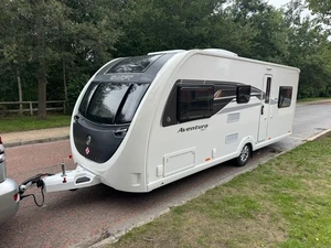 2024 6 Berth Swift Sprite Aventura M6TD Twin Bunk beds Air conditioning L@@K - Picture 1 of 16