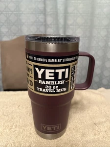 Yeti Rambler - 20 oz Travel Mug - Nordic Purple - Discontinued Color - Neu mit Etikett  - Bild 1 von 6