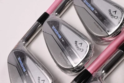 Ladies Callaway Paradym Ai Smoke Irons / 6-PW+AW / Ladies Flex UST Proforce 65 - Image 1 of 4