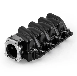 Colector de admisión de aire Chevy LS2 EFI 96 mm 4 pernos Ram [negro] - Imagen 1 de 4