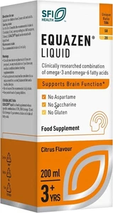 Líquido Equazen - Apoyo Cerebral Omega-3 y Omega-6 | Sabor Cítrico | 200 ml | Edades - Imagen 1 de 7
