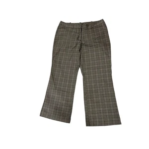 Pantalones de vestir Worthington Petite corte moderno a cuadros para carrera talla 16P - Imagen 1 de 3