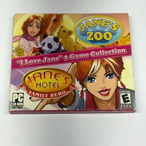 Jane's Zoo I Love Jane 2 Game Collection Jane's Hotel Family Hereo PC CDRom 2010 - Picture 1 of 4