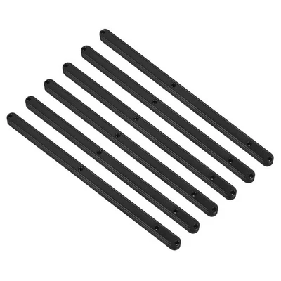 Schubladengleiter 6x 300mm Nutführungsprofil (Schwarz) - Bild 1 von 4