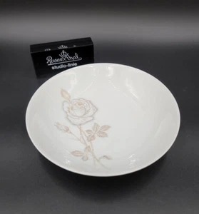 Rosenthal CLASSIC ROSE (BROWN GLD LEAVES) Coupe Soup Bowl(s) MINT - Picture 1 of 5