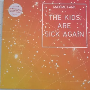 MAXIMO PARK THE KIDS ARE SICK AGAIN PART 3 UK 7 " ORANGE VINYL PICTURE SLEEVE - Picture 1 of 2