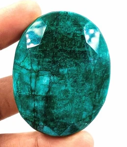 Esmeralda verde natural bonito corte ovalado 456,65 quilates certificado Colombia piedra preciosa AKD - Imagen 1 de 9