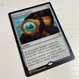 LP Sorcerous Spyglass - Ixalan MTG CARD - Picture 1 of 1