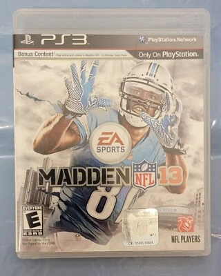 Pre-Owned PS3 Game Madden NFL 13  Sony PlayStation 3 Complete With Manual CIB - Image 1 of 4