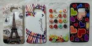 NEW Samsung Galaxy S6 Edge Gel Case, Various Designs - Picture 1 of 11