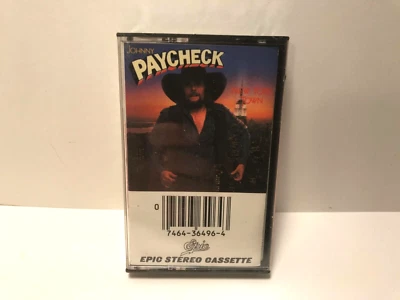 Johnny Paycheck New York Town Cassette Epic  JET 36496 New Sealed Live Recording - Image 1 of 3