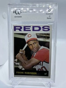 1964 Topps #260 Frank Robinson Beckett BCCG 8 Excellent or Better Reds HOF - Picture 1 of 2