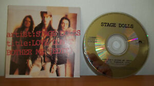 STAGE DOLLS " Love Don´t Bother Me " -´1992 Rare  PROMO Maxi CD Cardsleeve MINT!