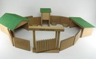 Elastolin 7875 - FORT GIBSON - Holz Cowboy Western Haus Town für Figuren