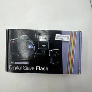 VIVITAR VIV-SF-3000 DIGITAL SLAVE FLASH + BRACKET IN BOX - NOS - Picture 1 of 9
