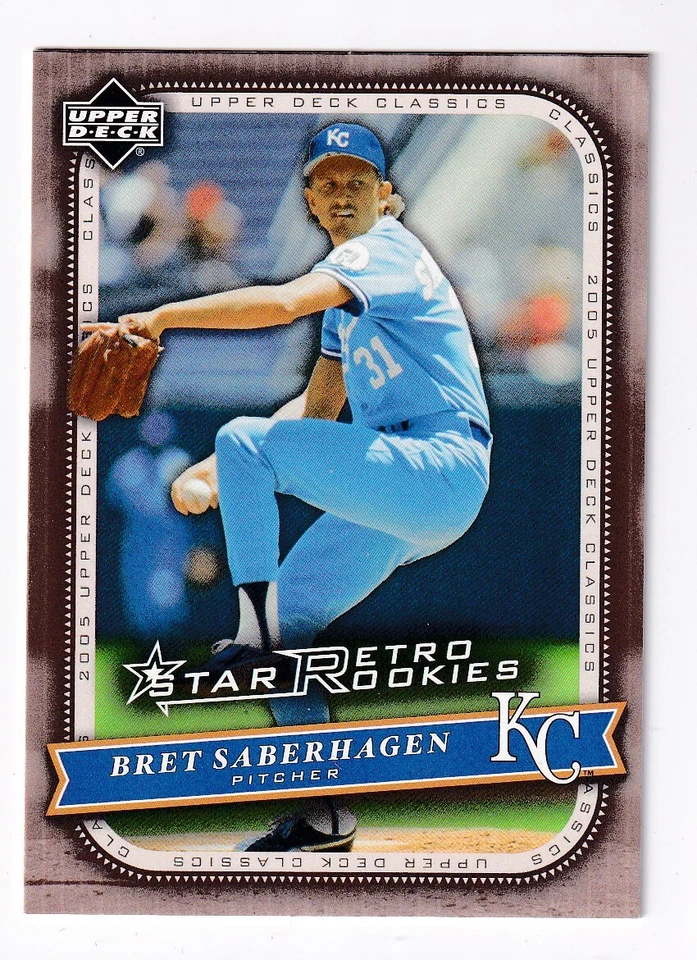 Brett Saberhagen 2005 Upper Deck Classic Season ML Baseball Card# 103 KC Royals - Image 1 of 1