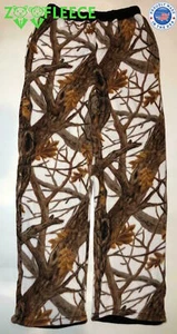 ZooFleece Hippie Yoga Pants Snow White Hunting Camouflage Unisex Sweatpants S-2X - Picture 1 of 5