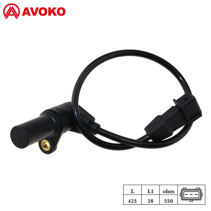 Crank Crankshaft Position Sensor For Chevrolet Aveo 2004-2013 Pontiac Wave Wave5 Foto 1 de 4