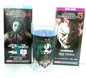 2015 HALLOWEEN HORROR NIGHT 25 TUMBLER CHANCE 26 JACK GUIDA UNIVERSALE STUDIO MAPPA - Foto 1 di 6