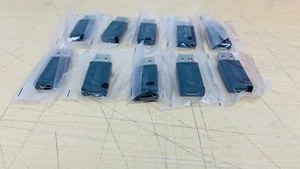 USB-A Male to USB Type-C Female Adapter Converter Amber CU3-GA06 PC MAC, 10 Pack - Picture 1 of 2