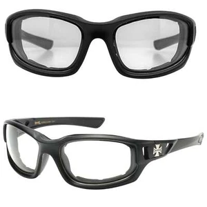 Choppers Day Driving Goggles glasses Sunglass Clear Lens Motorcycle Biker UV400 - Picture 1 of 3