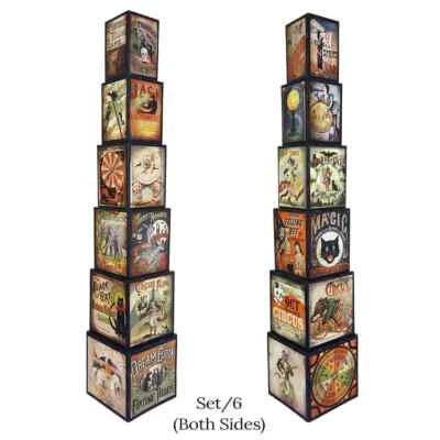 BETHANY LOWE DESIGNS Fun at the Circus Nesting Blocks Set/6