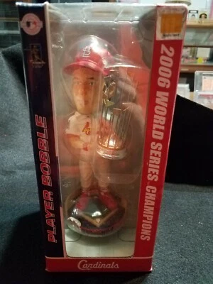 Serie Mundial 2006 Lim. Editar. FOCO Cardinals Jim Edmonds Bobblehead #/5000 RARO Foto 1 de 4