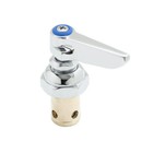 T&S 002713-40 Eterna Spindle Assembly Cold Lever with Handle and Screw - Chrome