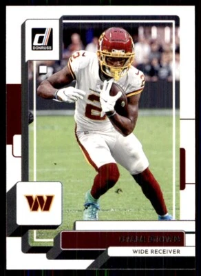 2022 Donruss Dyami Brown Washington Commanders #178 - Image 1 of 2