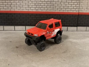 Mitsubishi Pajero Lifted 4x4 Truck 1/64 Diecast Custom Off Road 4WD Hot Wheels - Picture 1 of 14