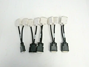 Dell (Lot of 5) H9361 DMS-59 to Dual DVI-I Splitter Cable 0H9361     40-3 - Picture 1 of 2