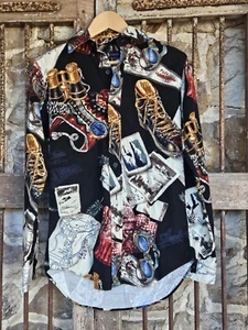 Vintage NEW Ralph Lauren Polo SKI CAMP Plaid Flannel Button Shirt Mens SZ XS - Picture 1 of 10