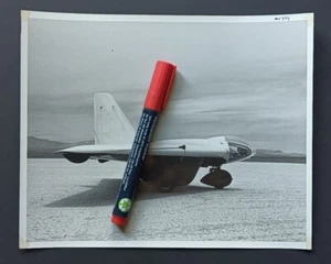 large 8x10 vintage NORTHROP PUBLIC RELATIONS PHOTO MX-324 MUROC ARMY AIR FIELD - Picture 1 of 3