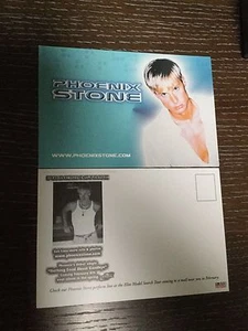 PHOENIX STONE PROMO POSTCARD 4 x 6 2 SIDED UNUSED - Picture 1 of 1