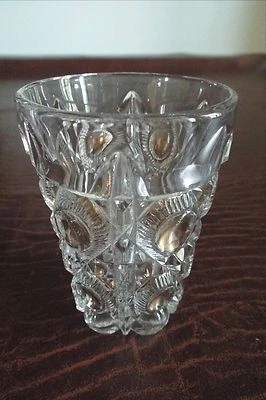 US Glass Bulls Eye with Daisy Original name Newport 1880 - Image 1 of 4