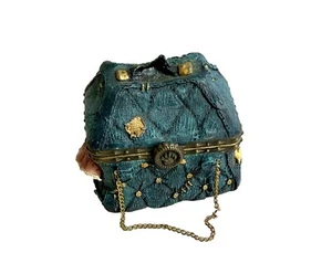 Vintage Boyd’s Bears Trinket Box Mary Lou’s Bottomless Purse Circa 2000 - Picture 1 of 18