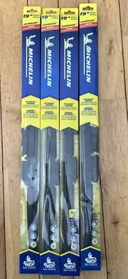 "Lote de 4 limpiaparabrisas Michelin Guardian 19"" vendidos juntos abiertos sin usar ver detalle" Foto 1 de 4