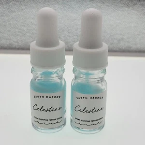 Lot x2 Earth Harbor Celestine Hydra Plumping Peptide Serum Mini Sample Travel - Picture 1 of 3